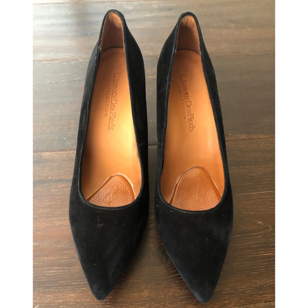 Black Suede Heels